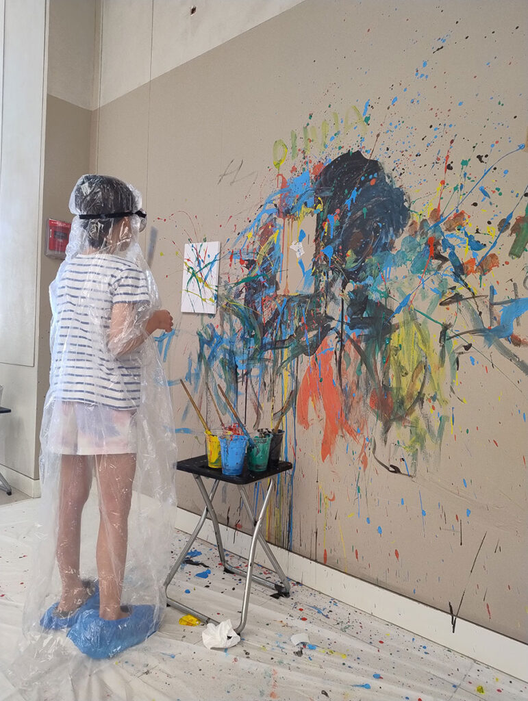 ドローウィング中のほさき